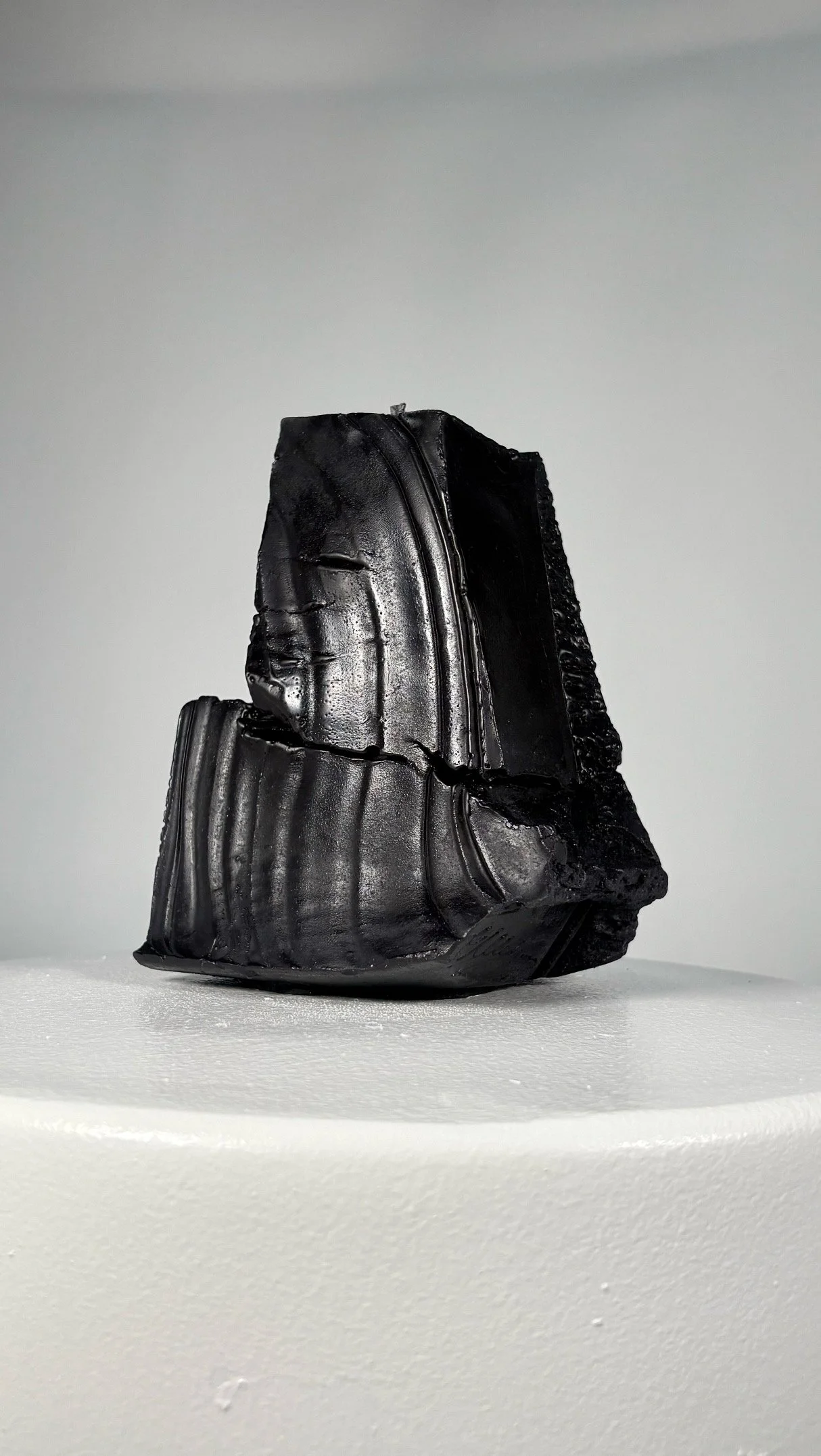 Cast Wax Candle No. 1, 2026 - Black
