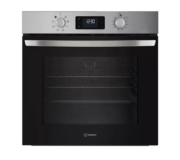 INDESIT Turn&Go IO 253 X UK Plug-in Electric Oven - Stainless Steel