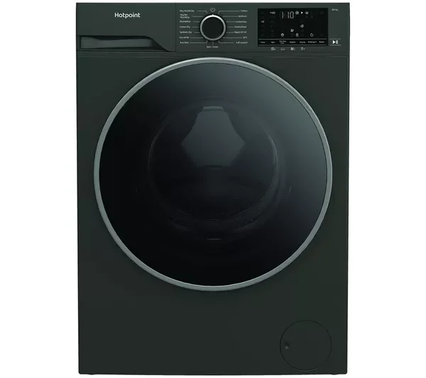 HOTPOINT AntiStain HBD 8680G ANTI STAIN UK 8kg Washer Dryer - Graphite
