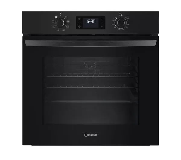 INDESIT Turn&Go IO 253 B UK Plug-in Electric Oven - Black