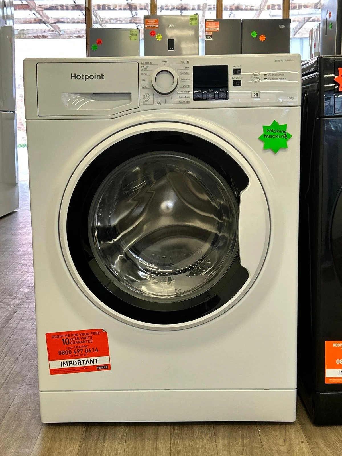 HOTPOINT Core NSWM 1043C W UK N 10kg 1400 Spin Washing Machine - White