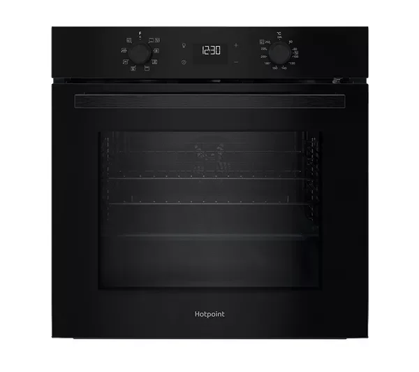 HOTPOINT Class 2 Multiflow HO 475P B UK Plug-in Electric Pyrolytic Oven - Black