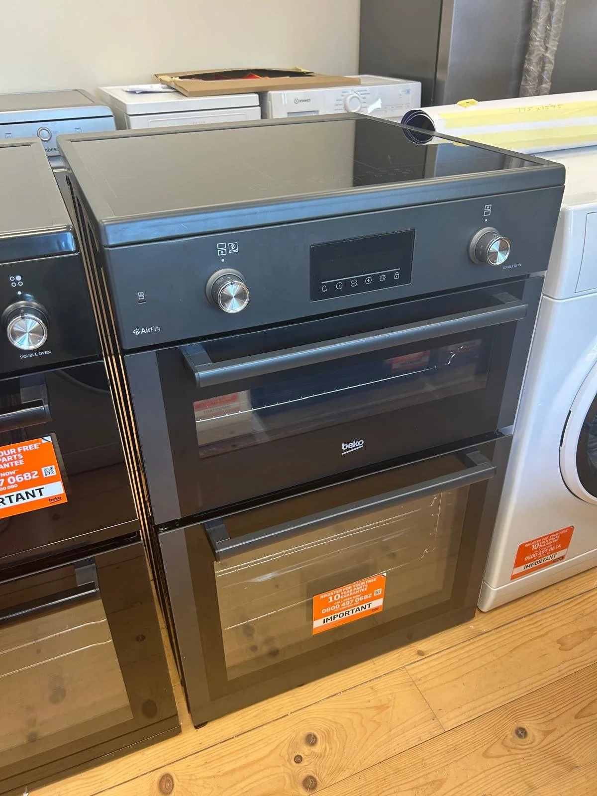 BEKO Pro AeroPerfect AirFry FDIA6731FCA Electric Induction Cooker 60cm- Black