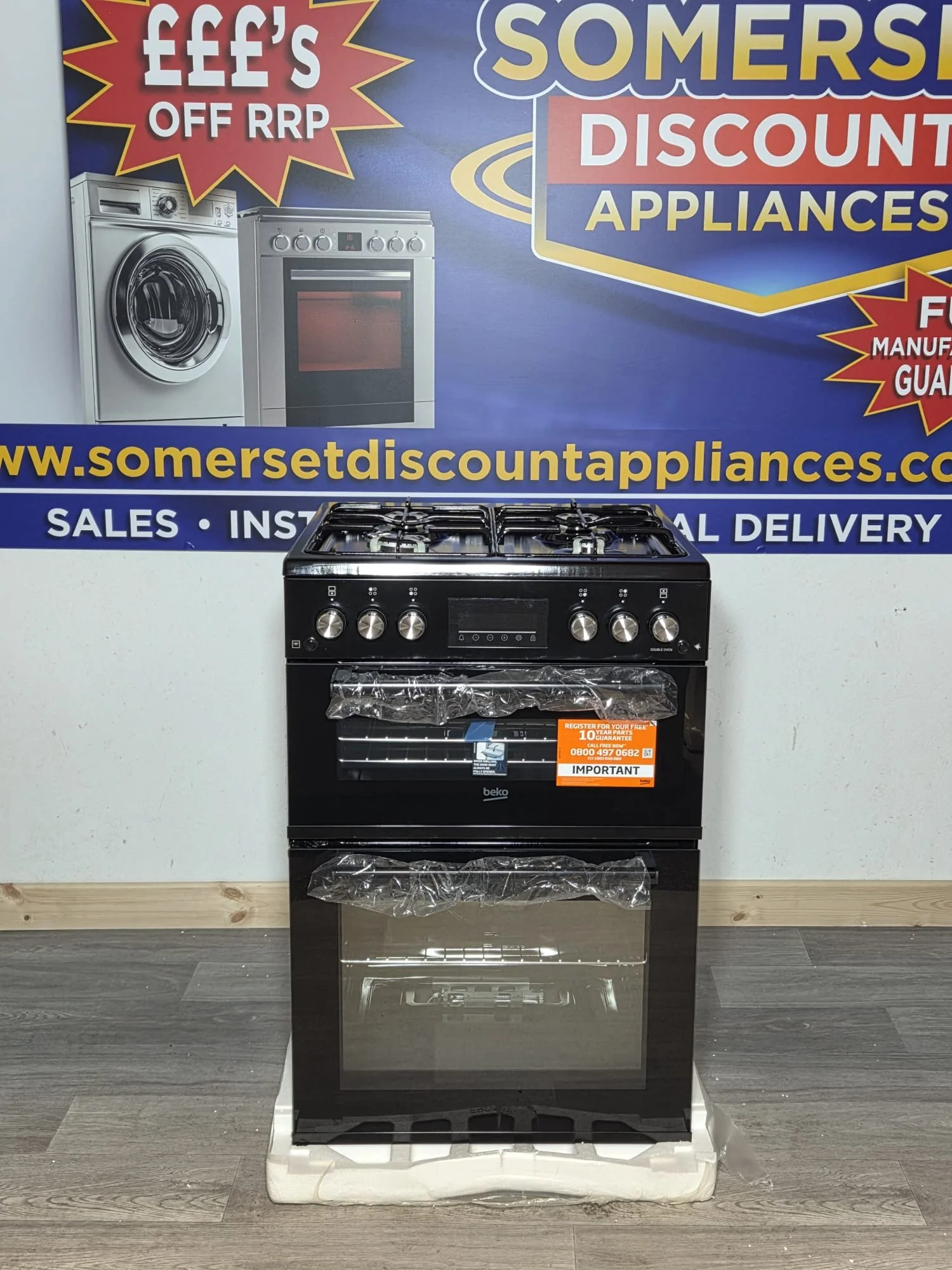 BEKO Pro FDG6231CK 60 cm Gas Cooker - Black.jpeg