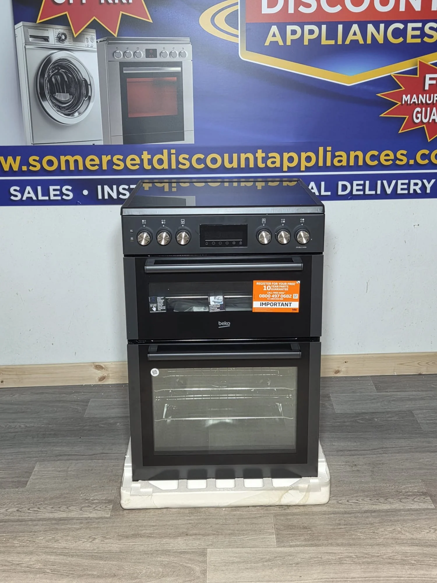 BEKO Pro AeroPerfect FDC6731A Electric Cooker 60cm Ceramic - Anthracite