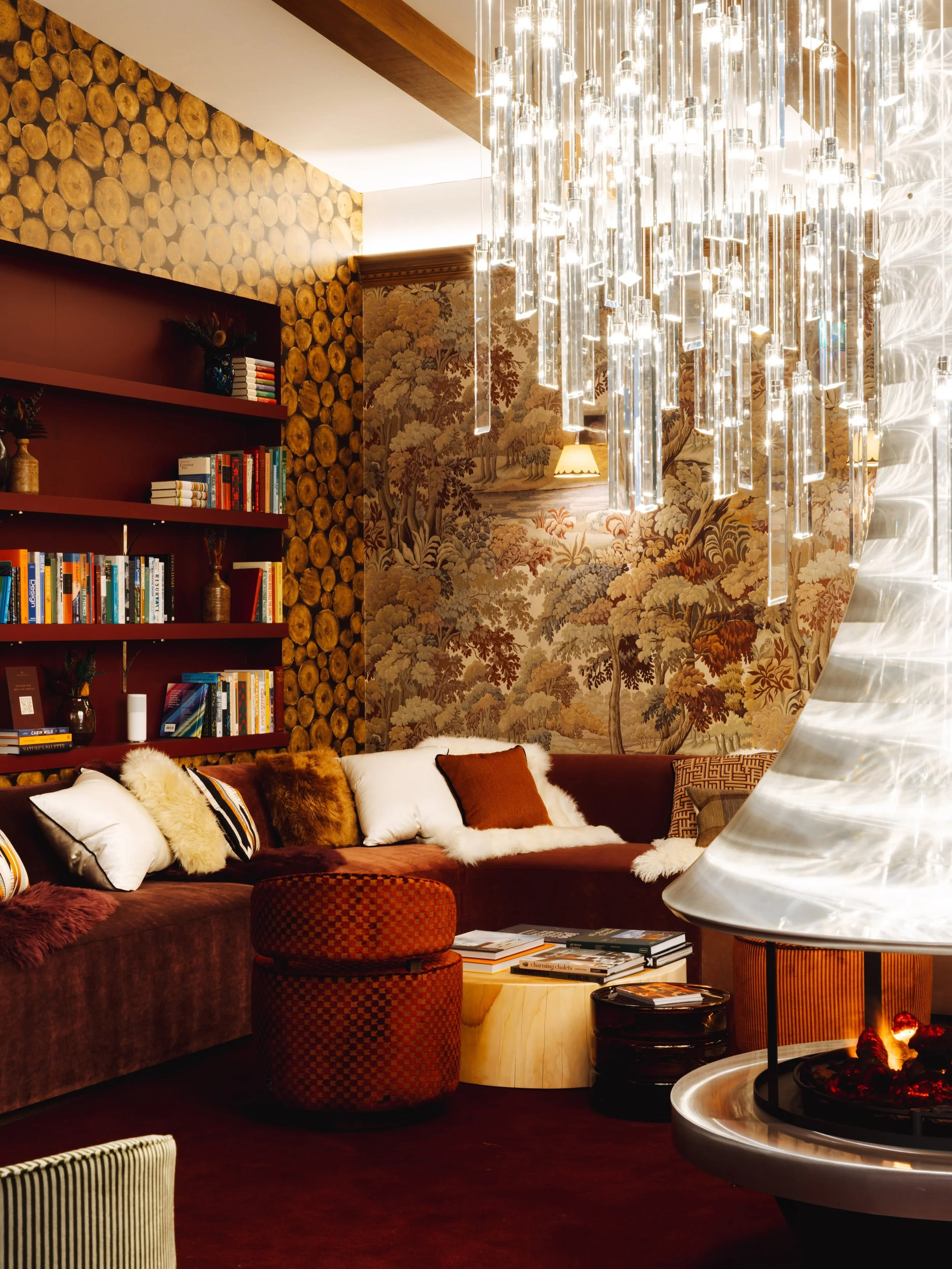 If you&rsquo;re heading to @decorex_international this week, get ready to be transported from @olympialondon to the heady heights of the Alps. The Chalet Reimagined is the culmination of my love of designing ski chalets - a showcase of every componen