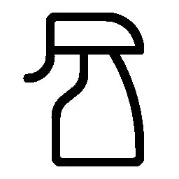 Sprühflasche, die zum Reinigen oder Desinfizieren verwendet wird