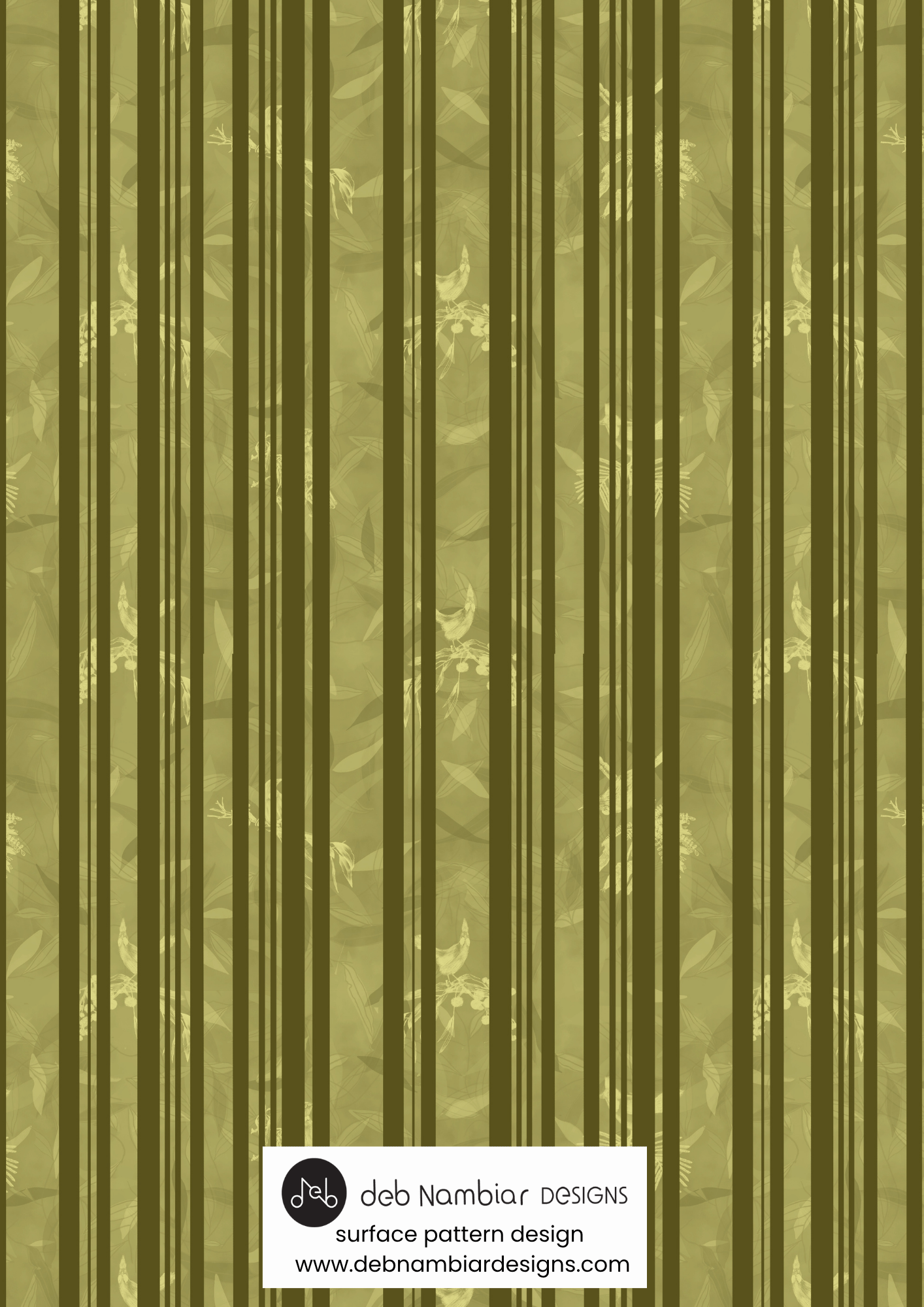 Coastal Strata - Tussock Gold - Deep Olive Tonal