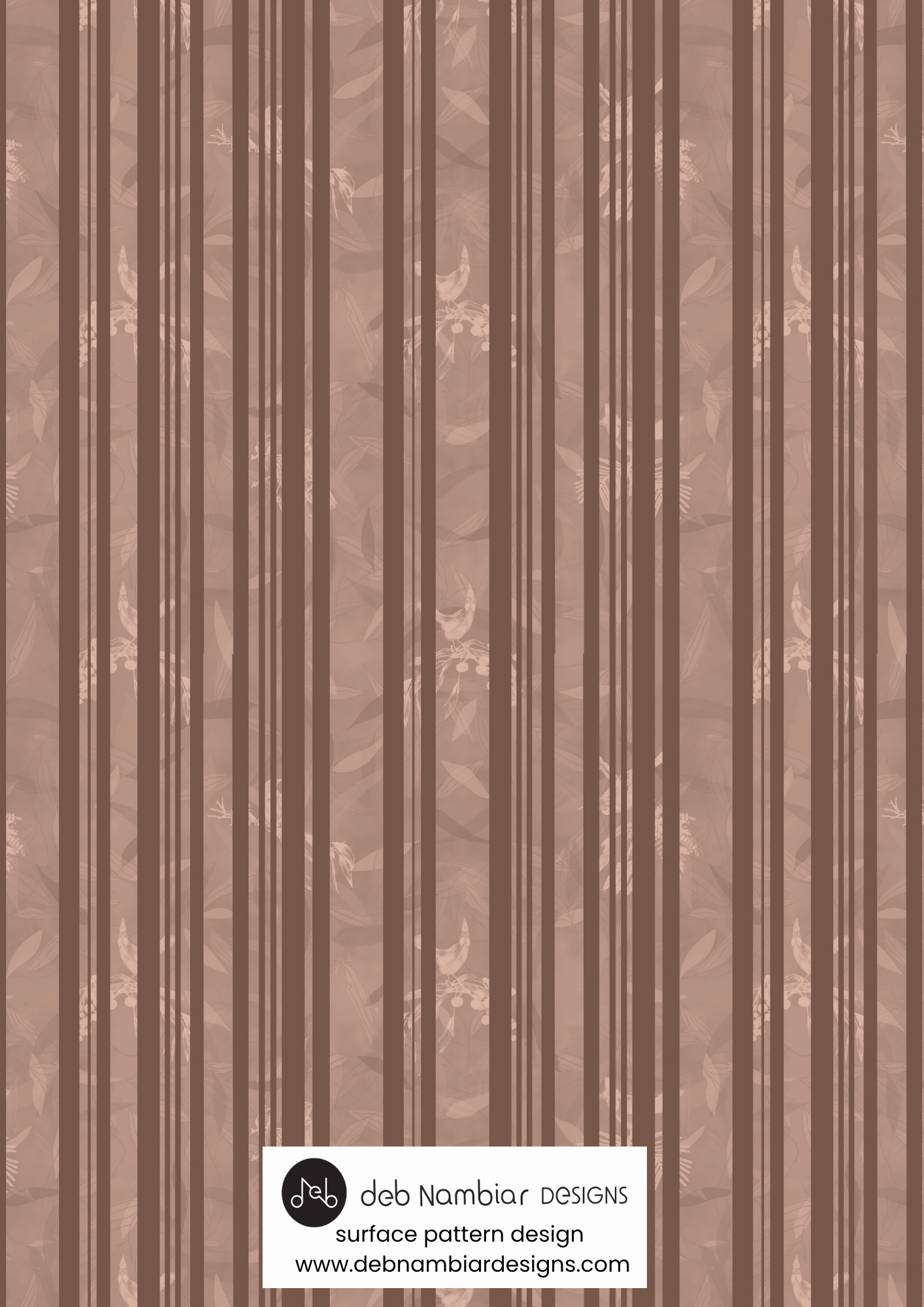 Coastal Strata - Southern Blush - Deep Blush Tonal