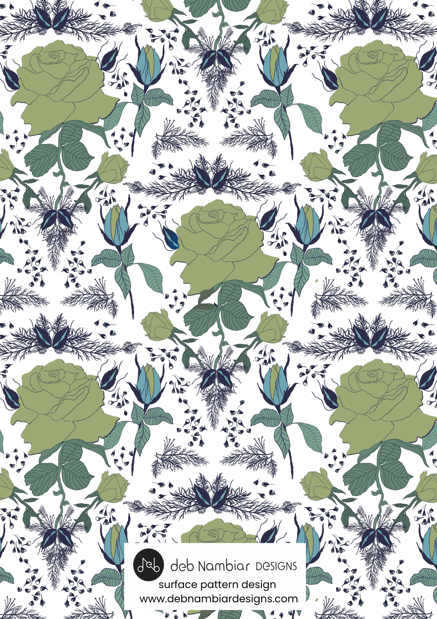 Blooming Roses – Schoolyard Green