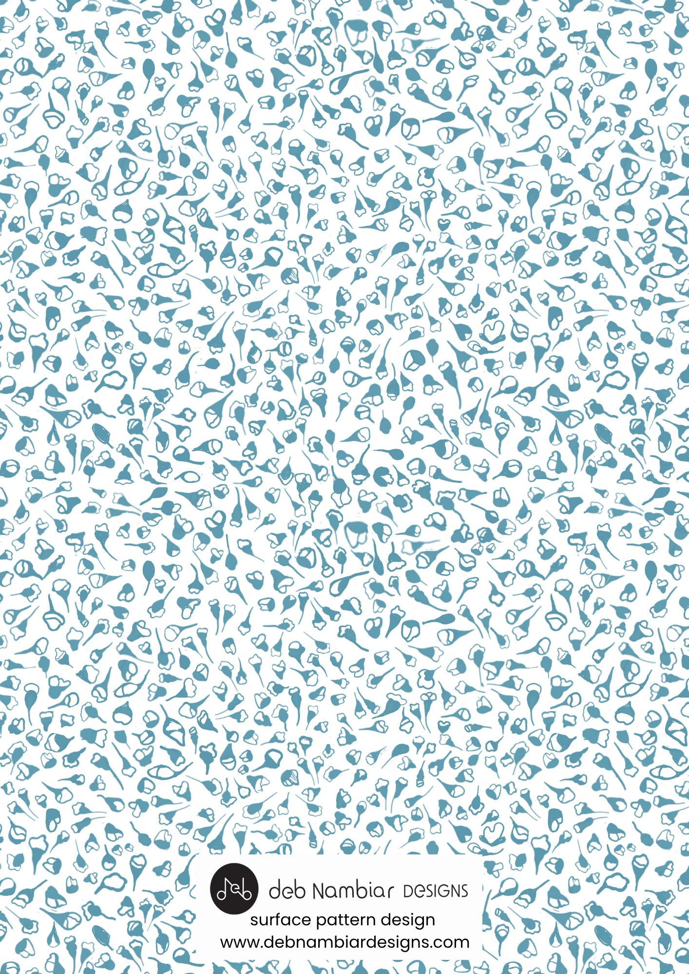 Fallen Seeds – Starch White & Blue Chalk