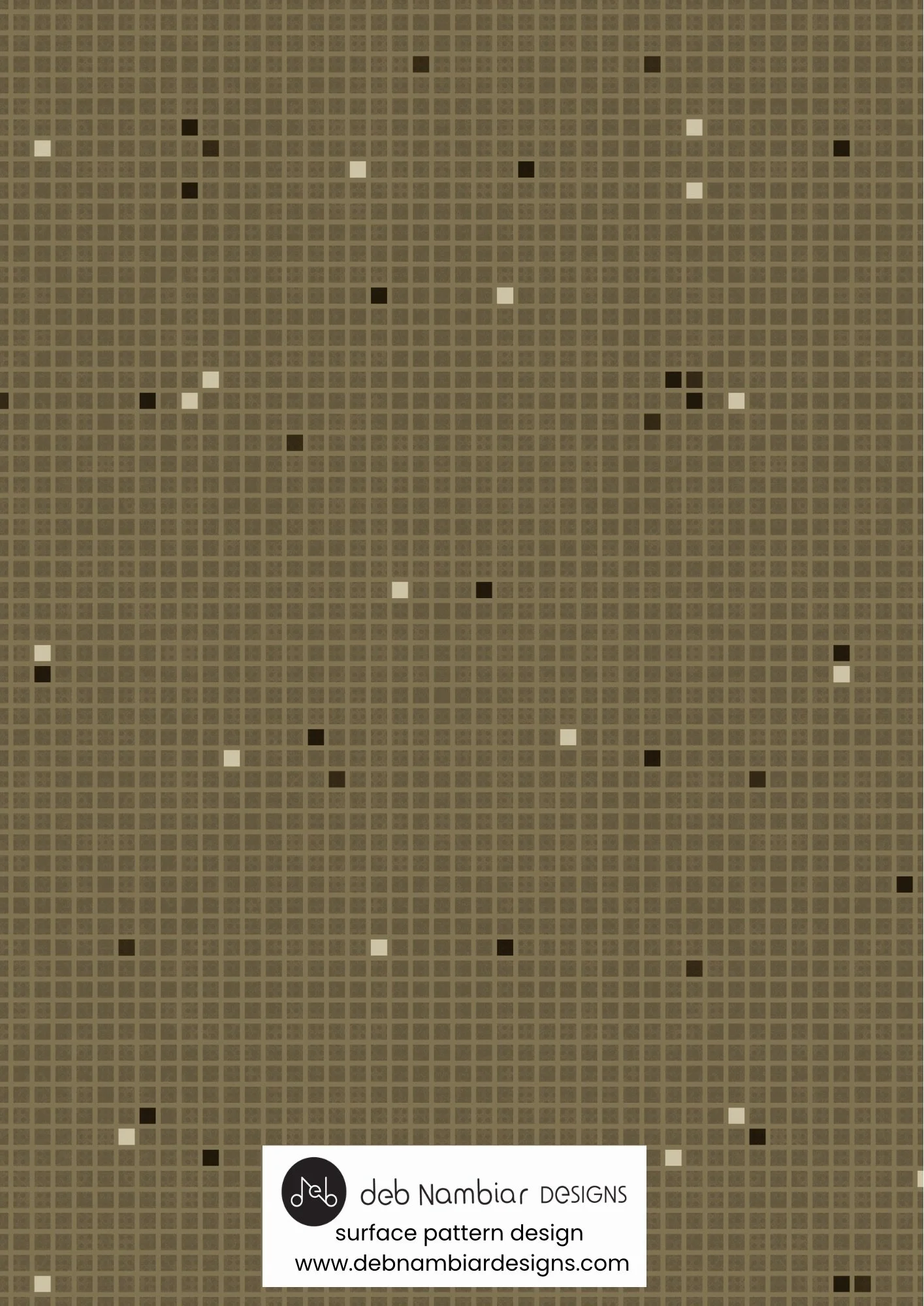 Tasman Grid - Southern Blush - Deep Neutral Tonal