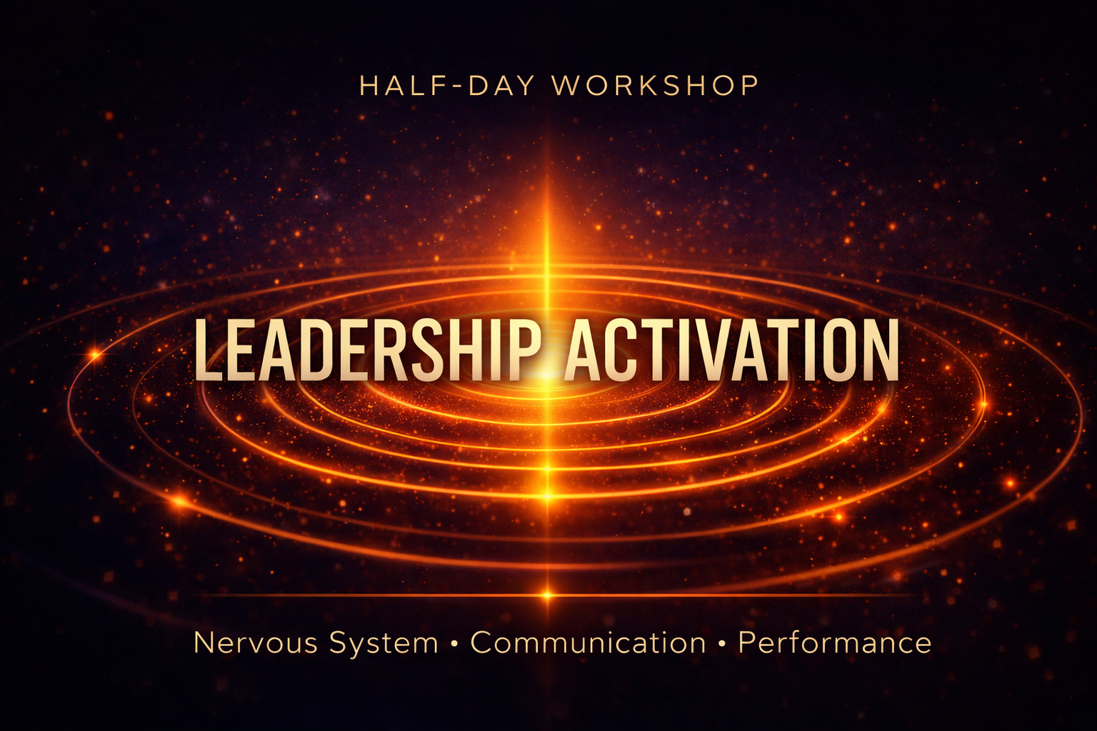 Leadership Activation (Half-day workshop)