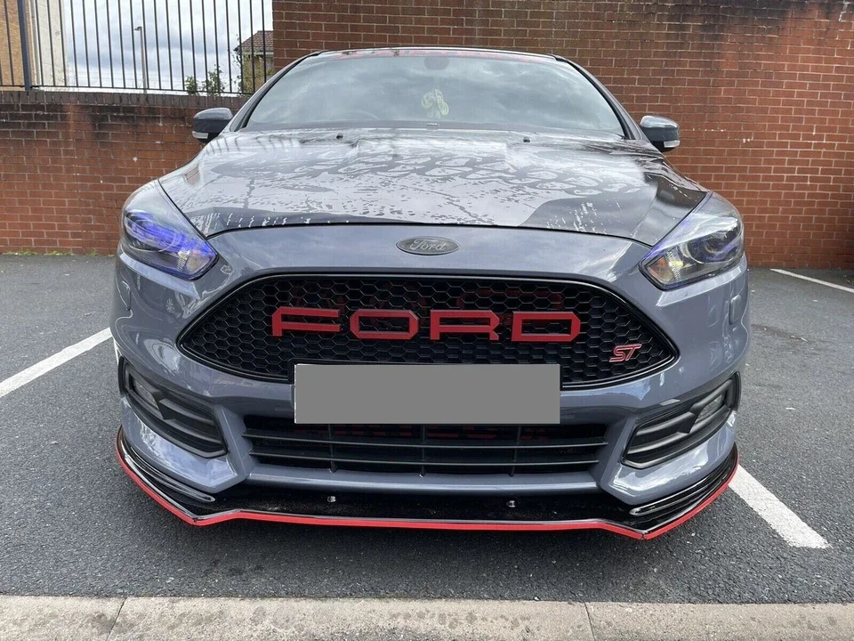FORD SMALL 3D Printed Letters VAN Grill Logo/ Fiesta ST -MK2/ Cable Tie Fixing SMALL  each letter is 135mm x 59mm total  600mm x 60mm