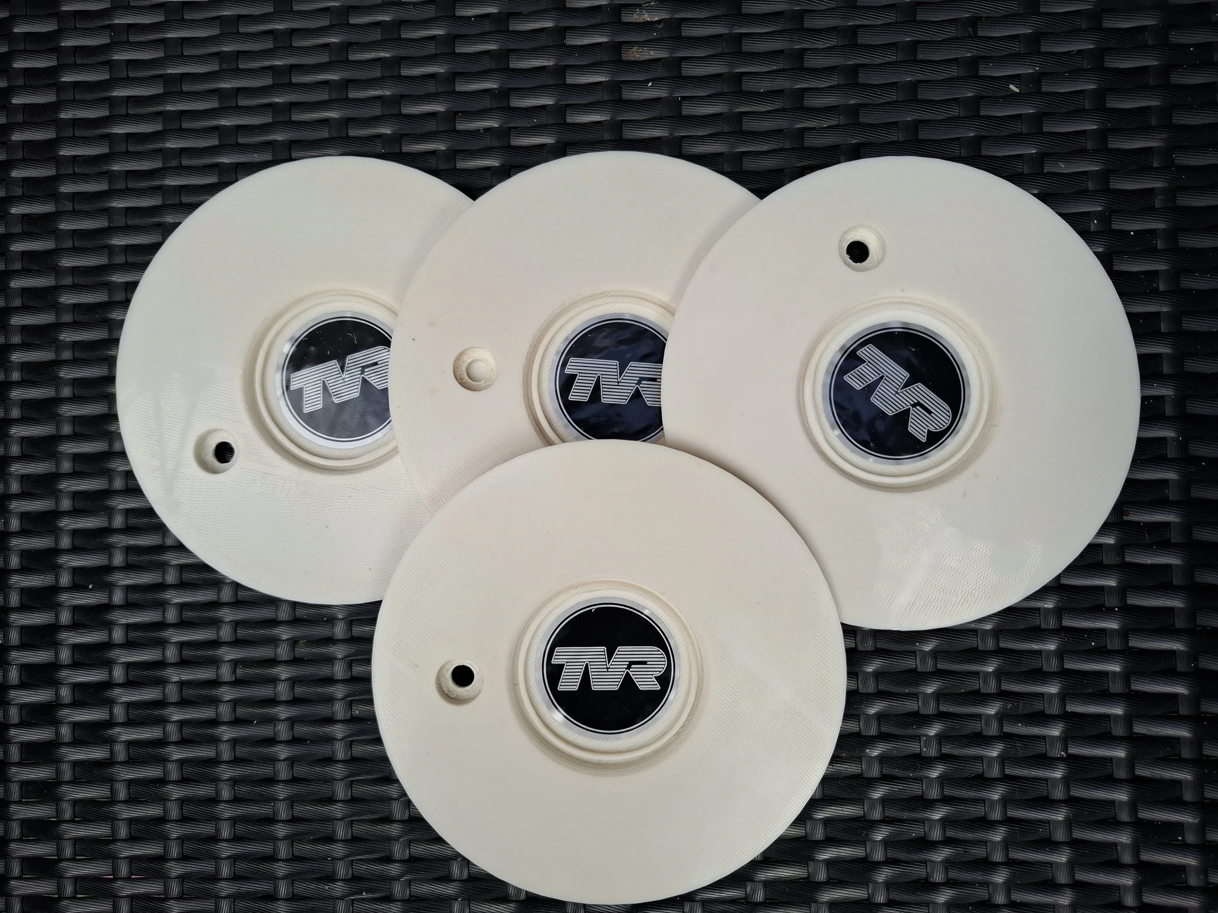 TVR/ Griffith / Chimaera /Estoril /wheel Hub Centres (stickers not included)