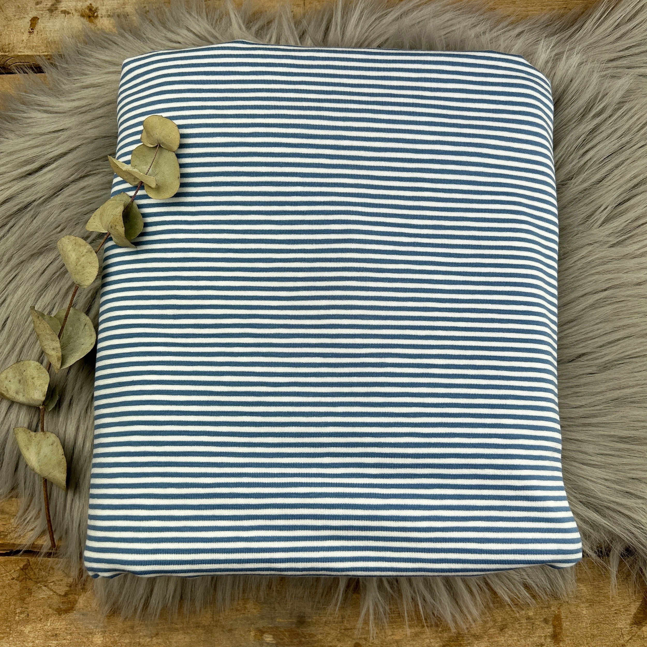 Jersey blau/weiß / 096