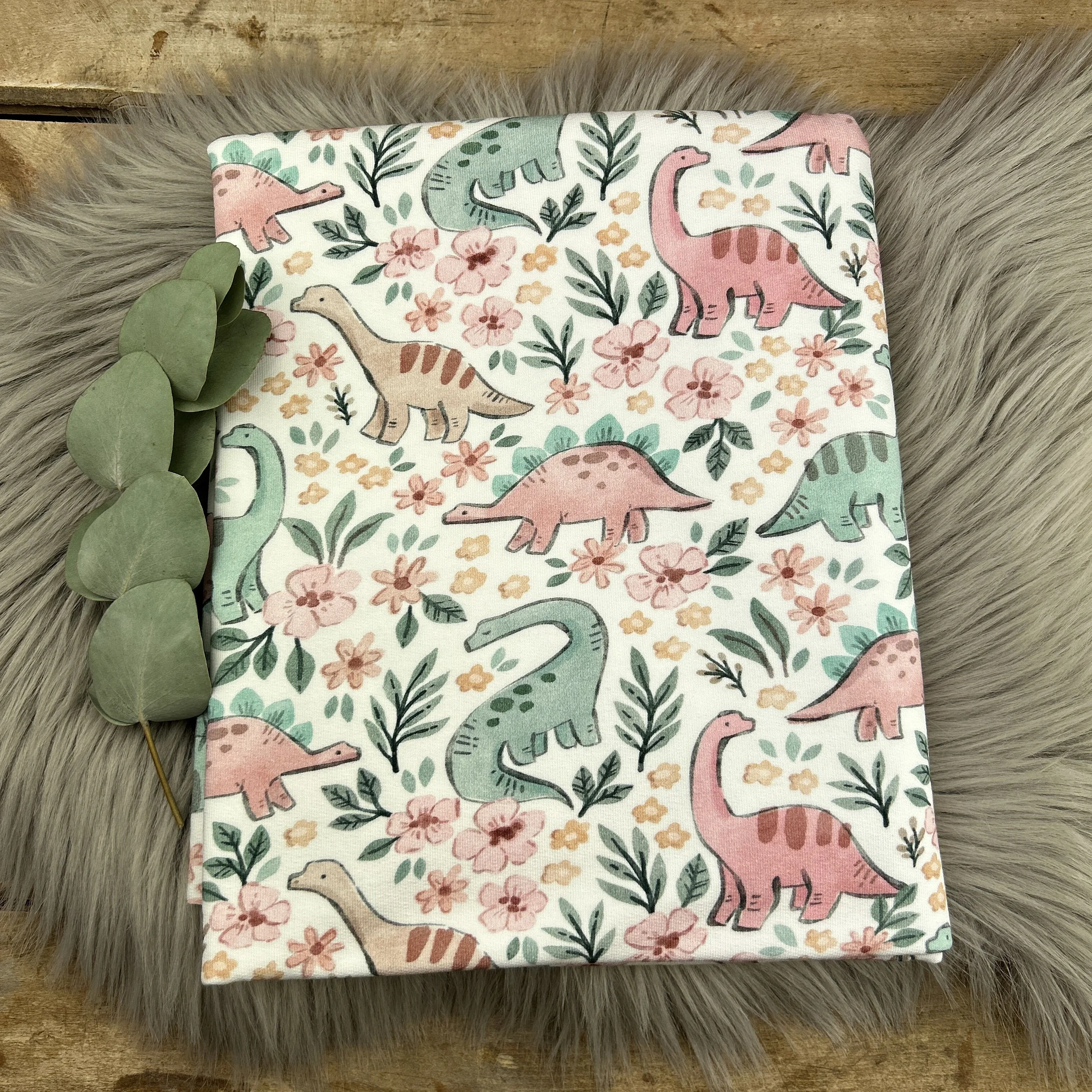 Bio French Terry Dino´s rosa / 021