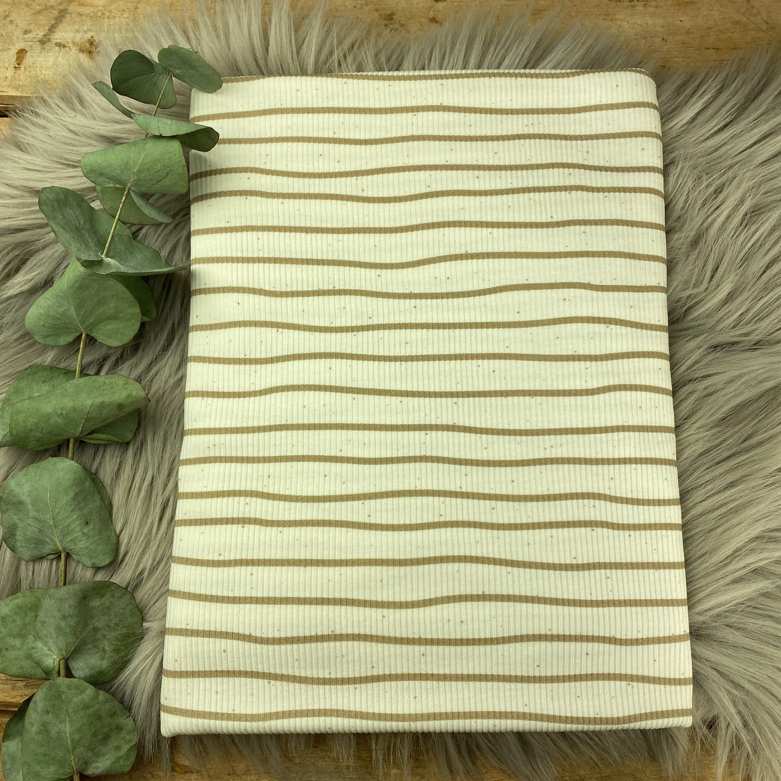 Ribjersey Streifen / 069