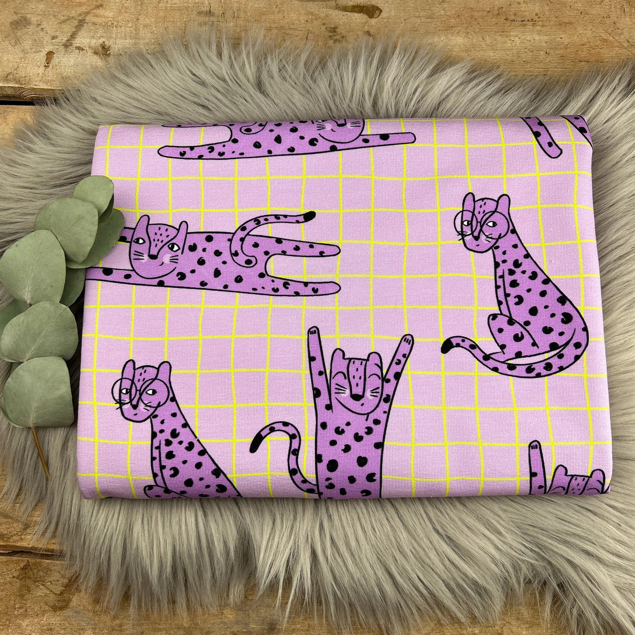 Bio French Terry Leo lila / 026