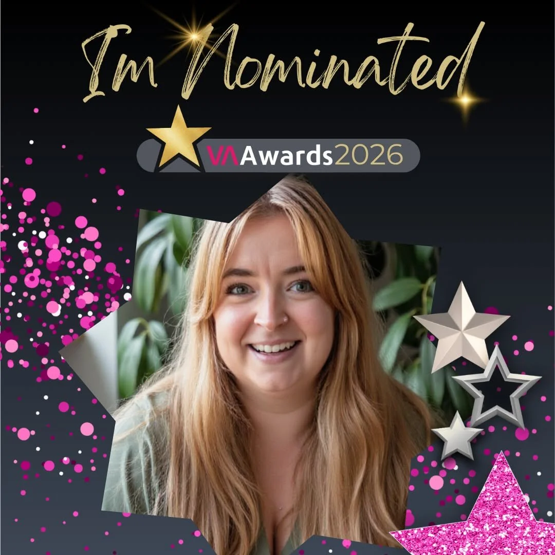 A little milestone for Wild Gorse VA 🤍

Nominated for Best Newcomer at the UK VA Awards ✨

Wild Gorse VA has grown so much over the past year, shaped by the people I&rsquo;ve worked with (and a lot of support along the way!). So this feels like a bi