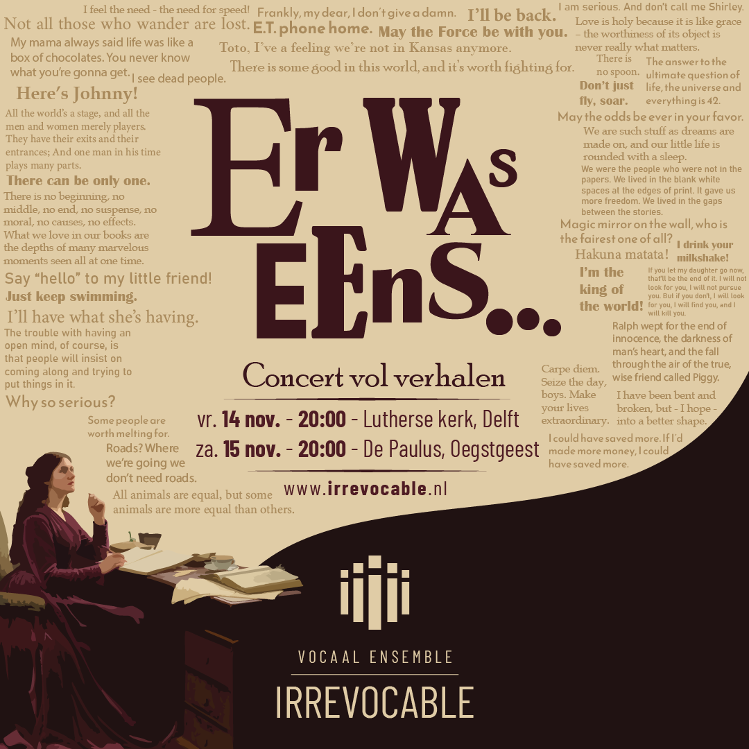 ‘ER WAS EENS’ - CONCERT VOL VERHALEN