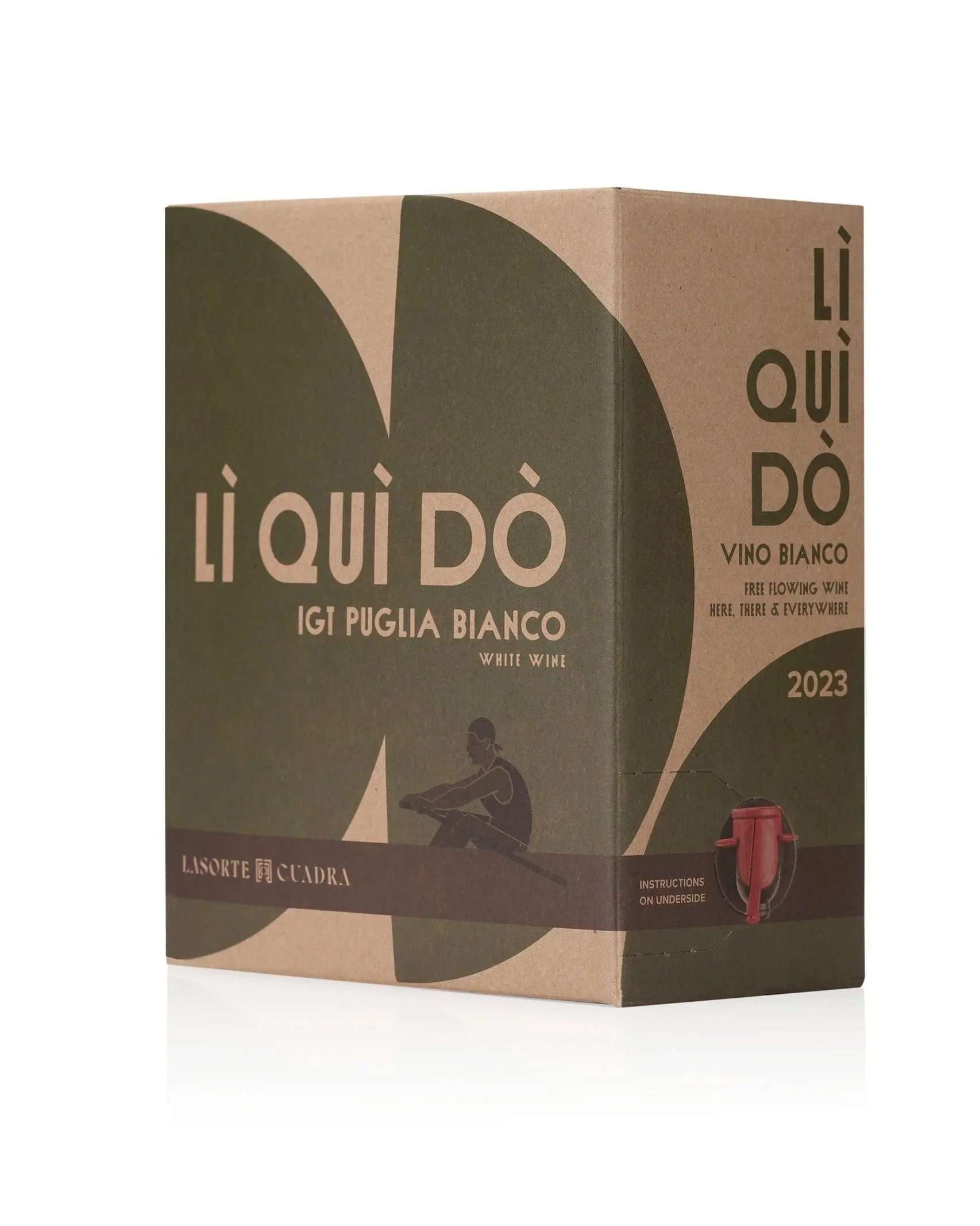 🇮🇹 LASORTE CUADRA - LÌ QUÌ DÒ BIANCO 3L