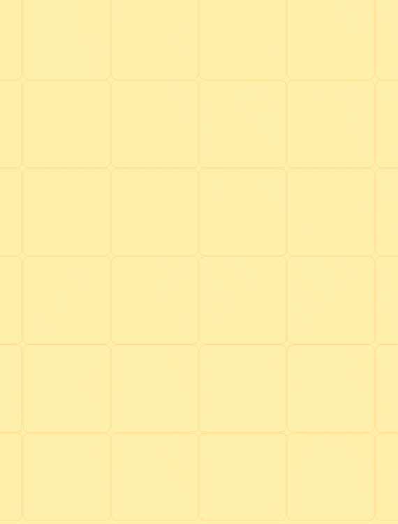L'image montre une surface de blocs de chocolat en forme de petits carrés, de couleur jaune pâle.