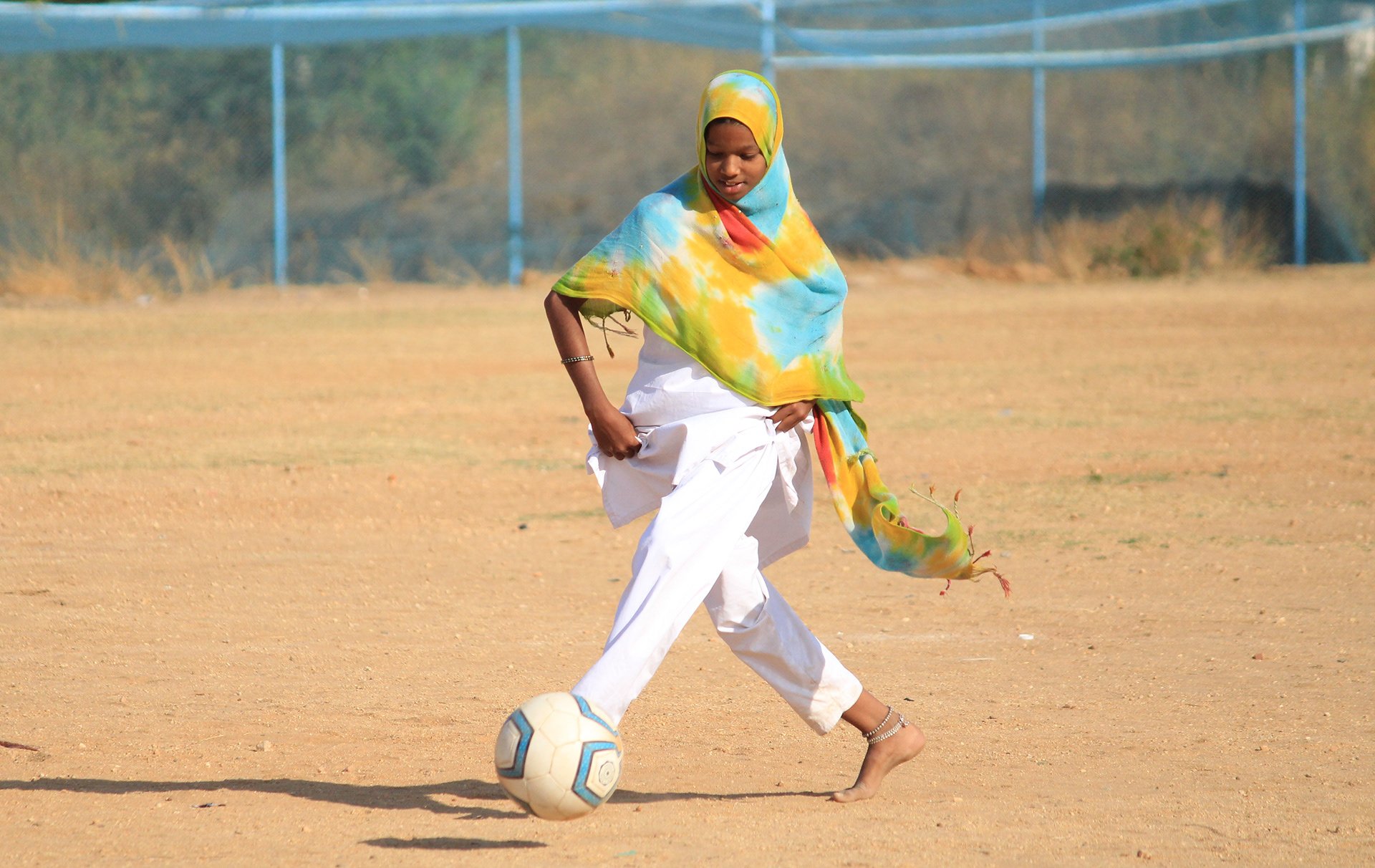 Breaking Barriers through the 'beautiful game'