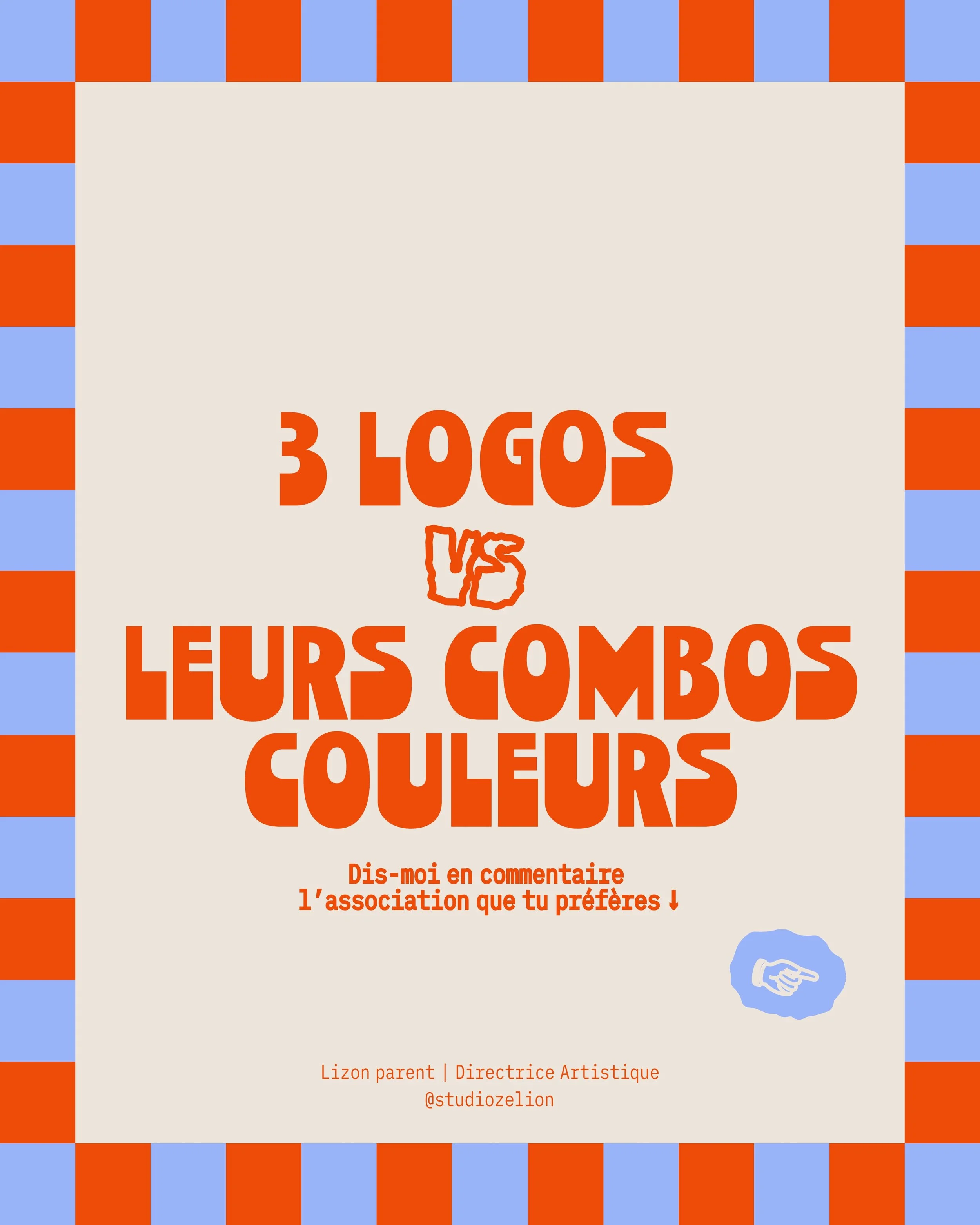 3 logos, 3 univers diff&eacute;rents&hellip; et leurs combos de couleurs 👀

Parce qu&rsquo;une identit&eacute; visuelle, ce n&rsquo;est pas seulement un logo.. Les couleurs jouent aussi un r&ocirc;le essentiel dans l&rsquo;image qu&rsquo;une marque 