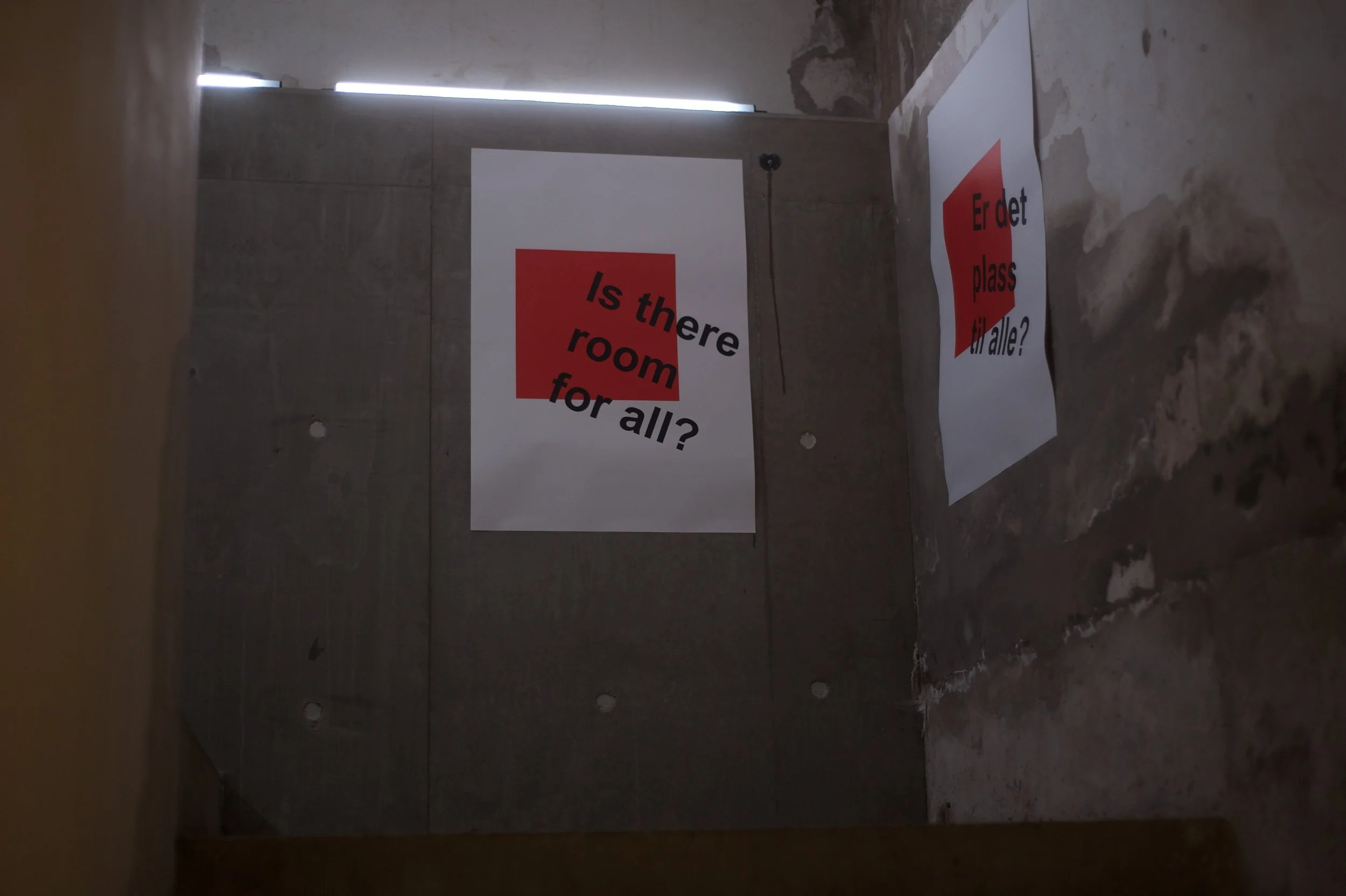 Is there room for all?/Er det plass til alle?