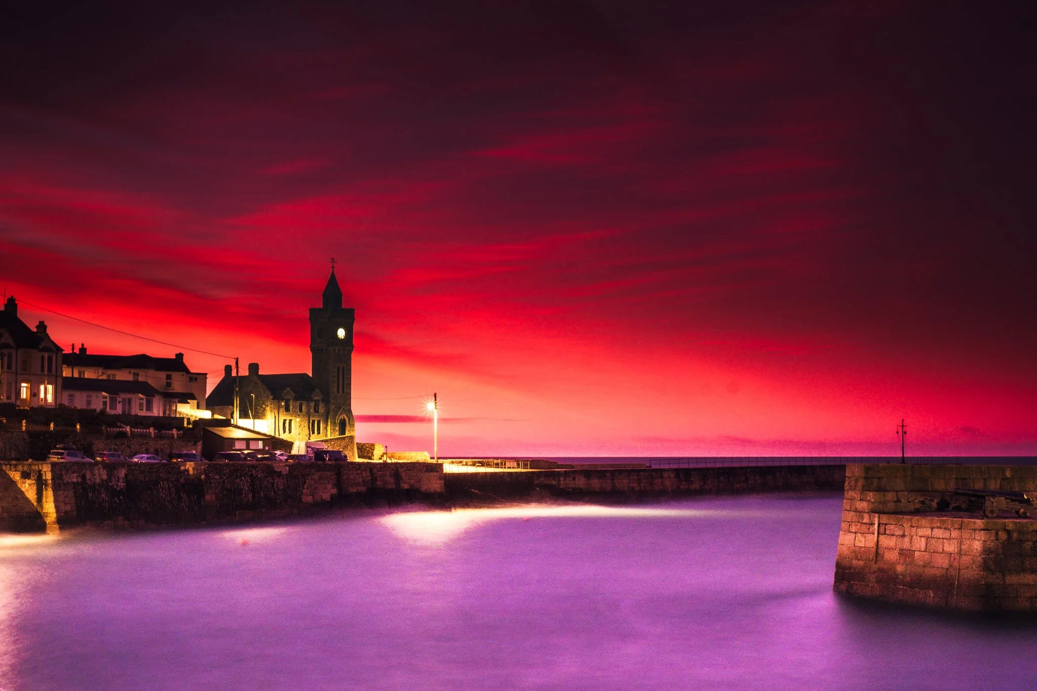 Dawn at Porthleven Harbour