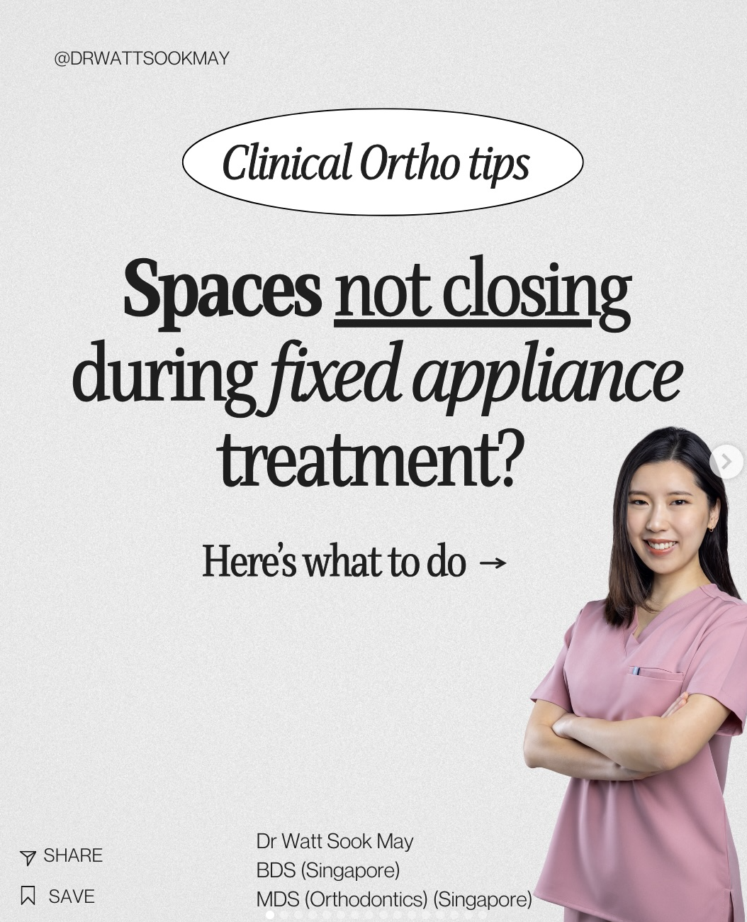 Spaces not closing during fixed appliance treatment? 