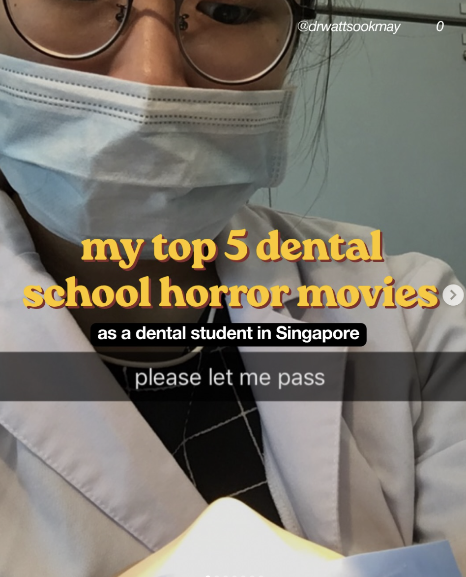 my top 5 horror movies in dental school 
