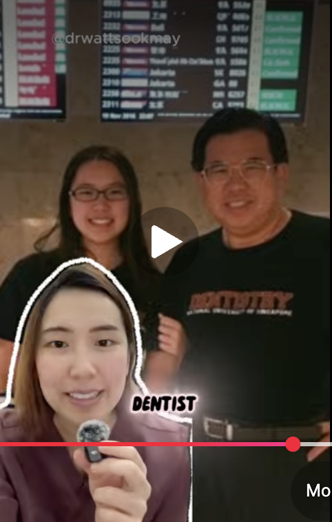 Dad + daughter dentist duo! 