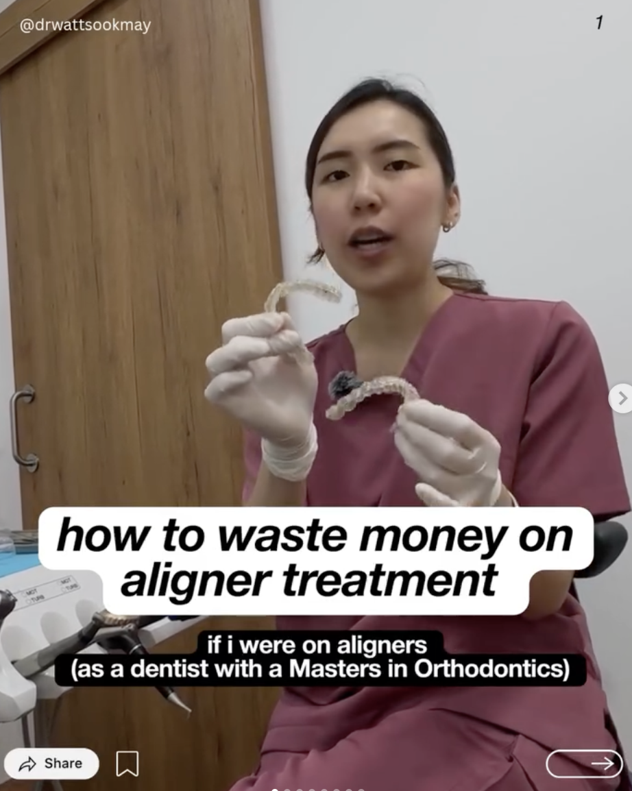 how to waste money on aligner treatment 