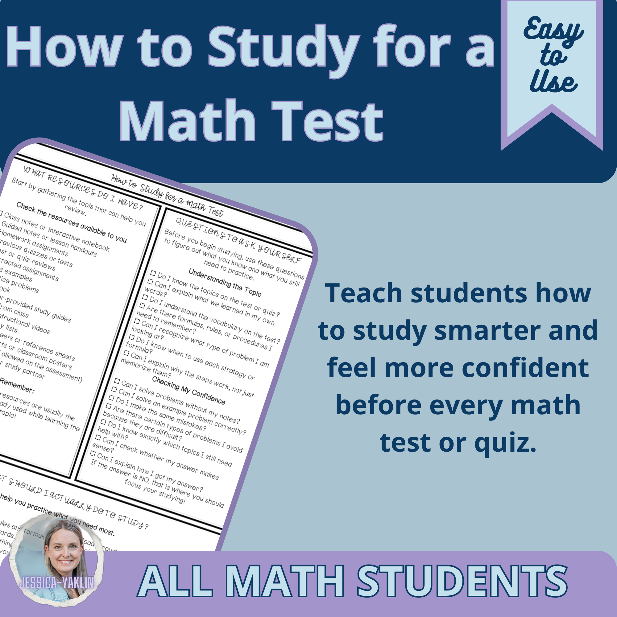 How to Study for a Math Test | Study Skills for Middle & High School