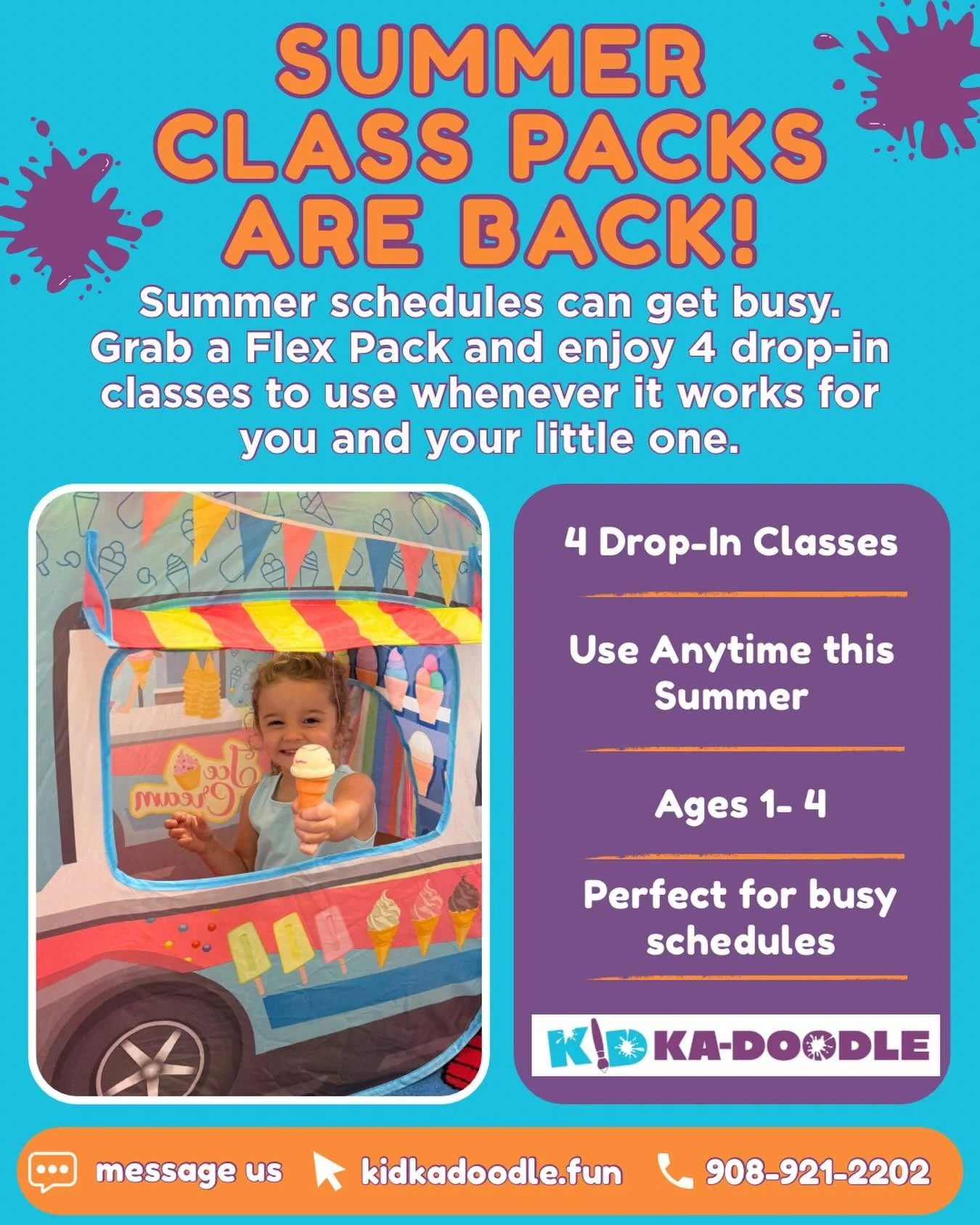 ☀️ SUMMER CLASS PACKS ARE BACK! ☀️
We know how quickly summer schedules can fill up with travel, and sunny adventures. That&rsquo;s why we&rsquo;re bringing back our most flexible option for the season: Flex Packs

Designed to fit perfectly around yo