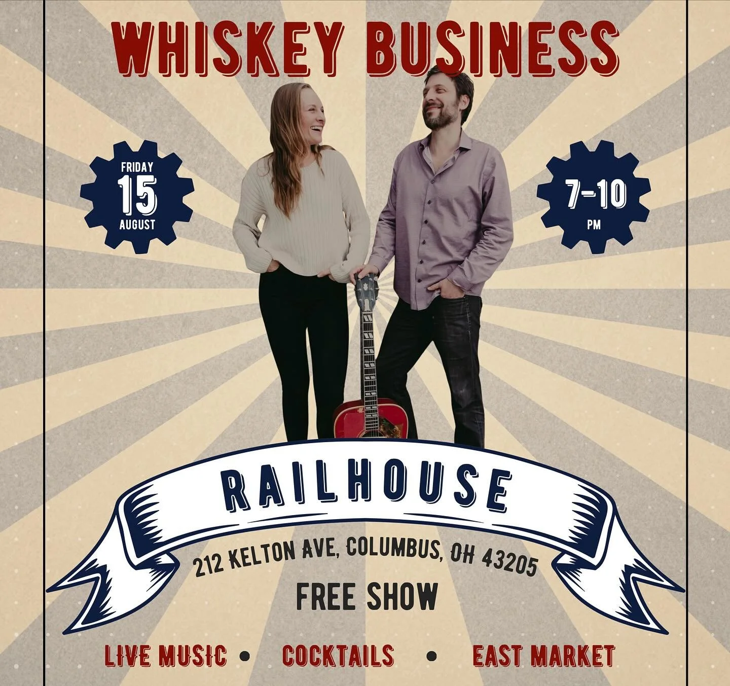 Tomorrow night!! Come see us at @eastmarket_cbus 7-10PM 🥃💛