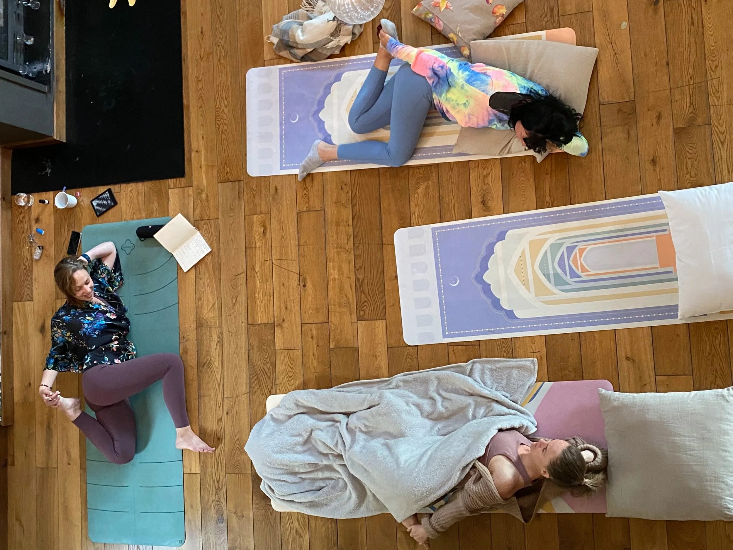 yin yoga in English in Madrid for expats