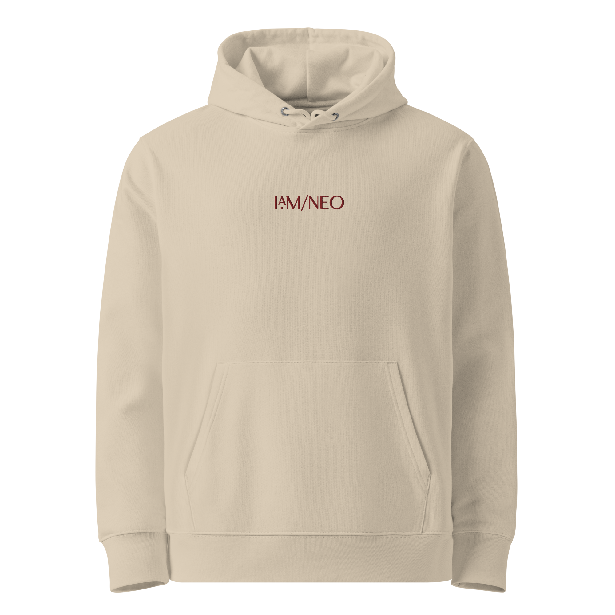 Maroon On Sand Hoodie