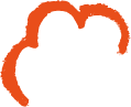 Logo de la marque Odlo en orange sur un fond noir