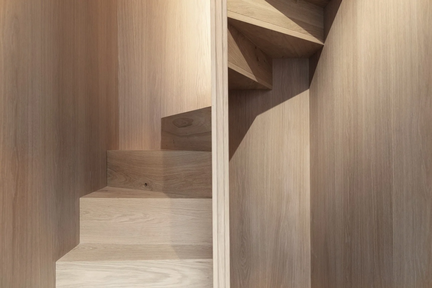 Oak stairs