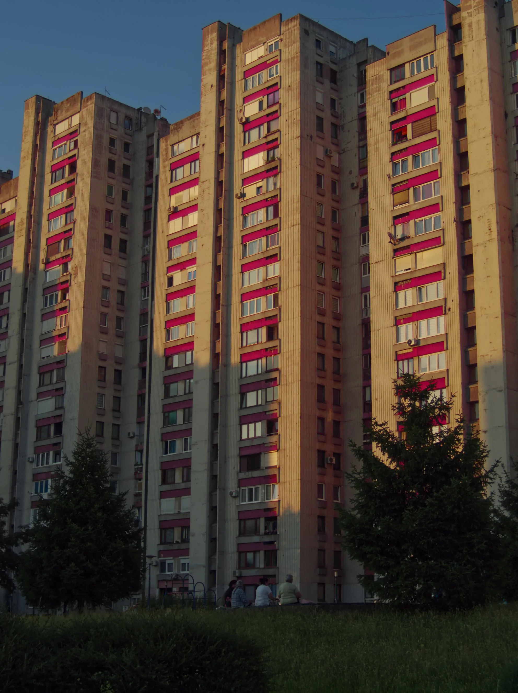Bosnian brutalism in Sarajevo