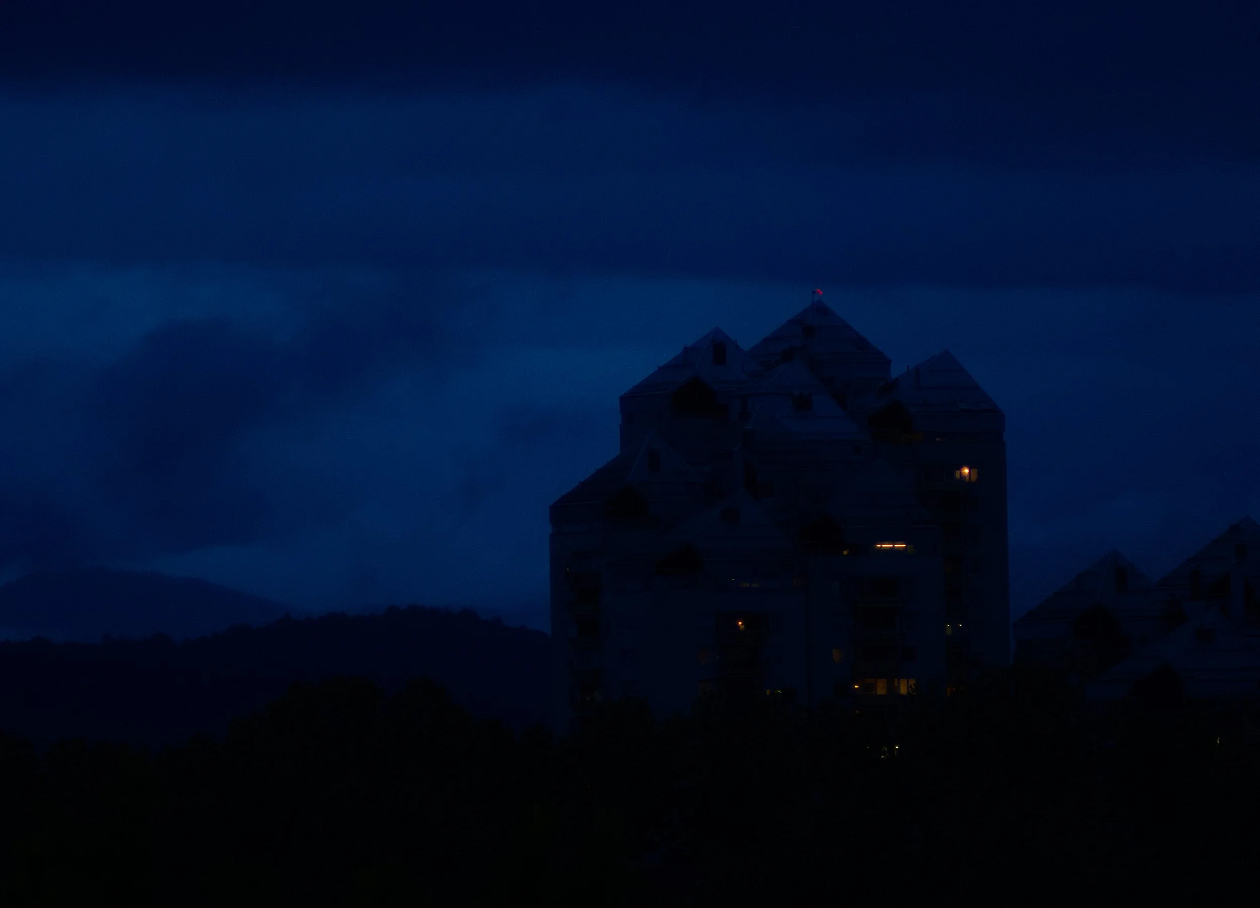 Darkness in Ljubljana
