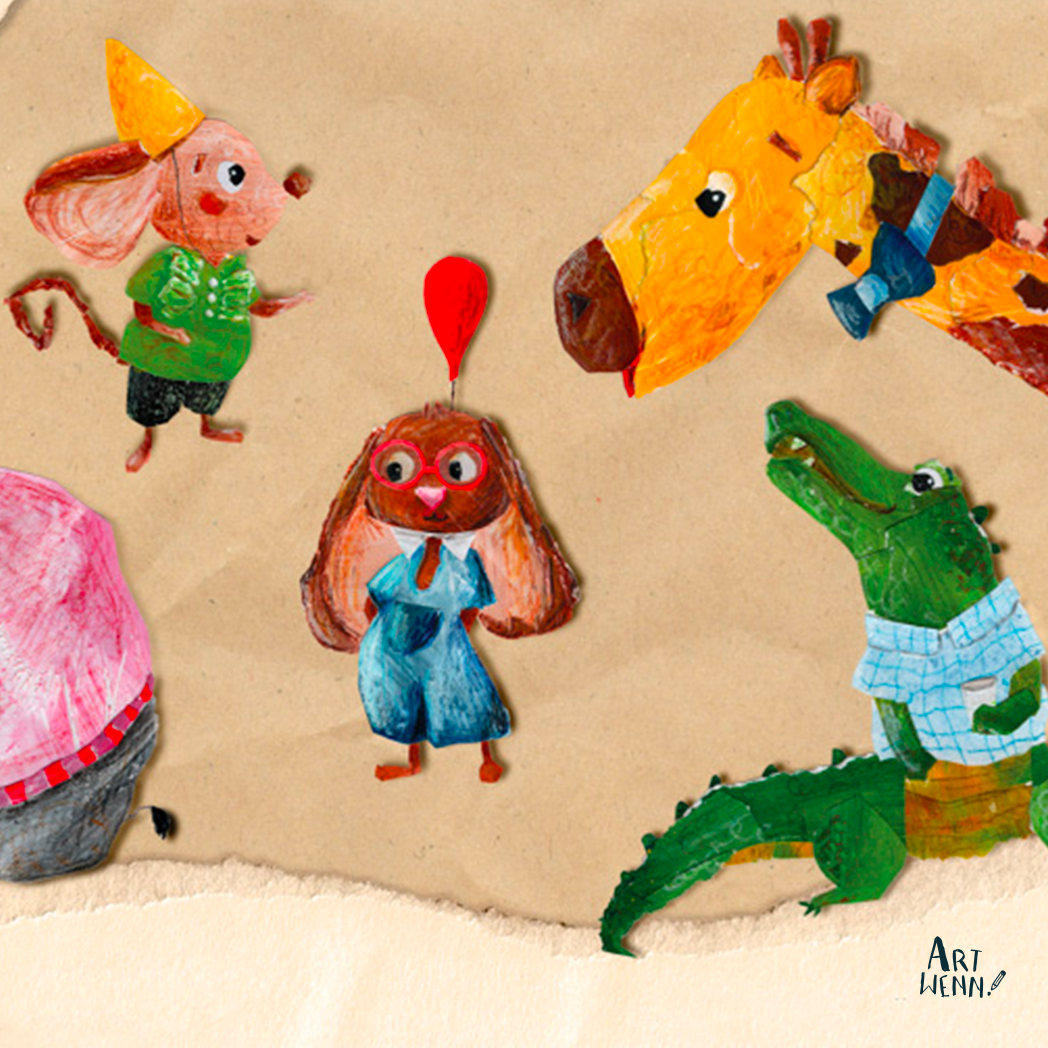COLLAGE D'ANIMAUX