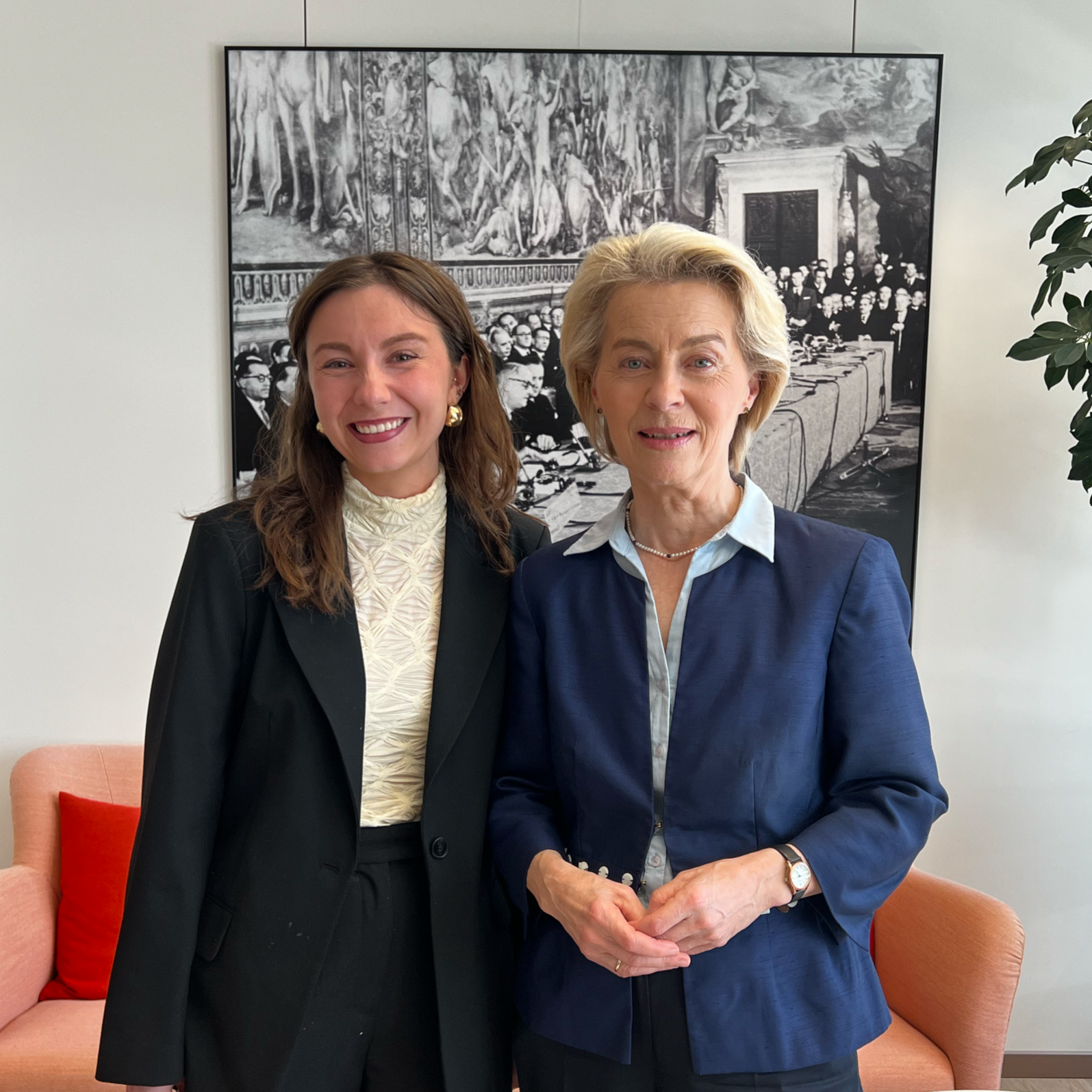 I was selected by the European Commission as one of 10 European content creators that use social media for social impact. I met with the European Commission leader, Ursula von der Leyen, and talked about how social media can be used to inspire young 