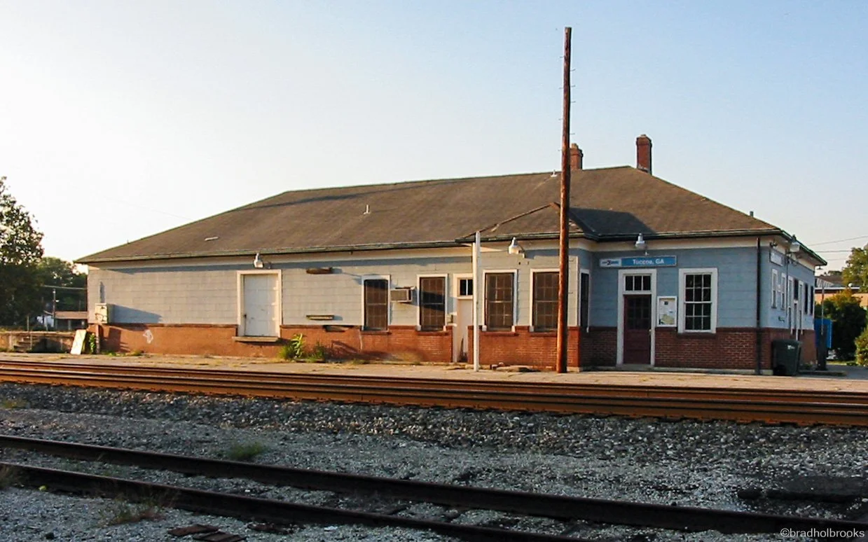 Toccoa Train Depot, Copyright 2002, Brad Holbrooks