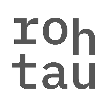 Logo ROHTAU – agence créative du projet BMW avec contribution de Voxaile en post-production et effets visuels.