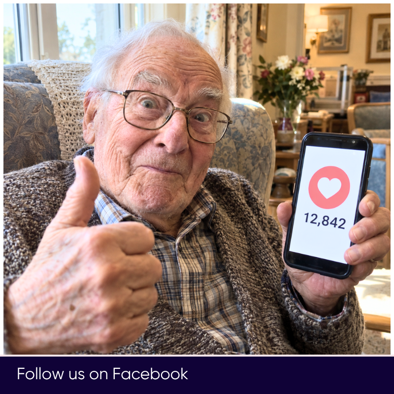 Why social media matters in care: good news, real stories and a bit of residents' fame