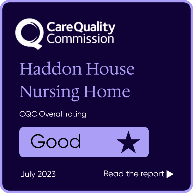 Haddon House CQC Rating of Good logo